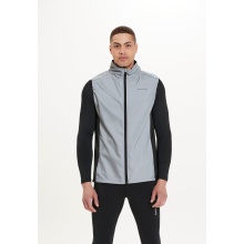 Endurance Running Vest Peelier Light The Night (reflective) silver grey Men